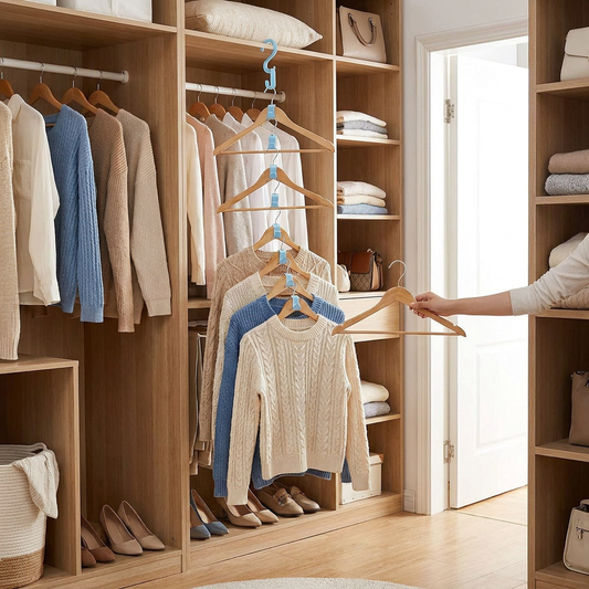Clothes Hanger Connector Hooks Closet Organizer