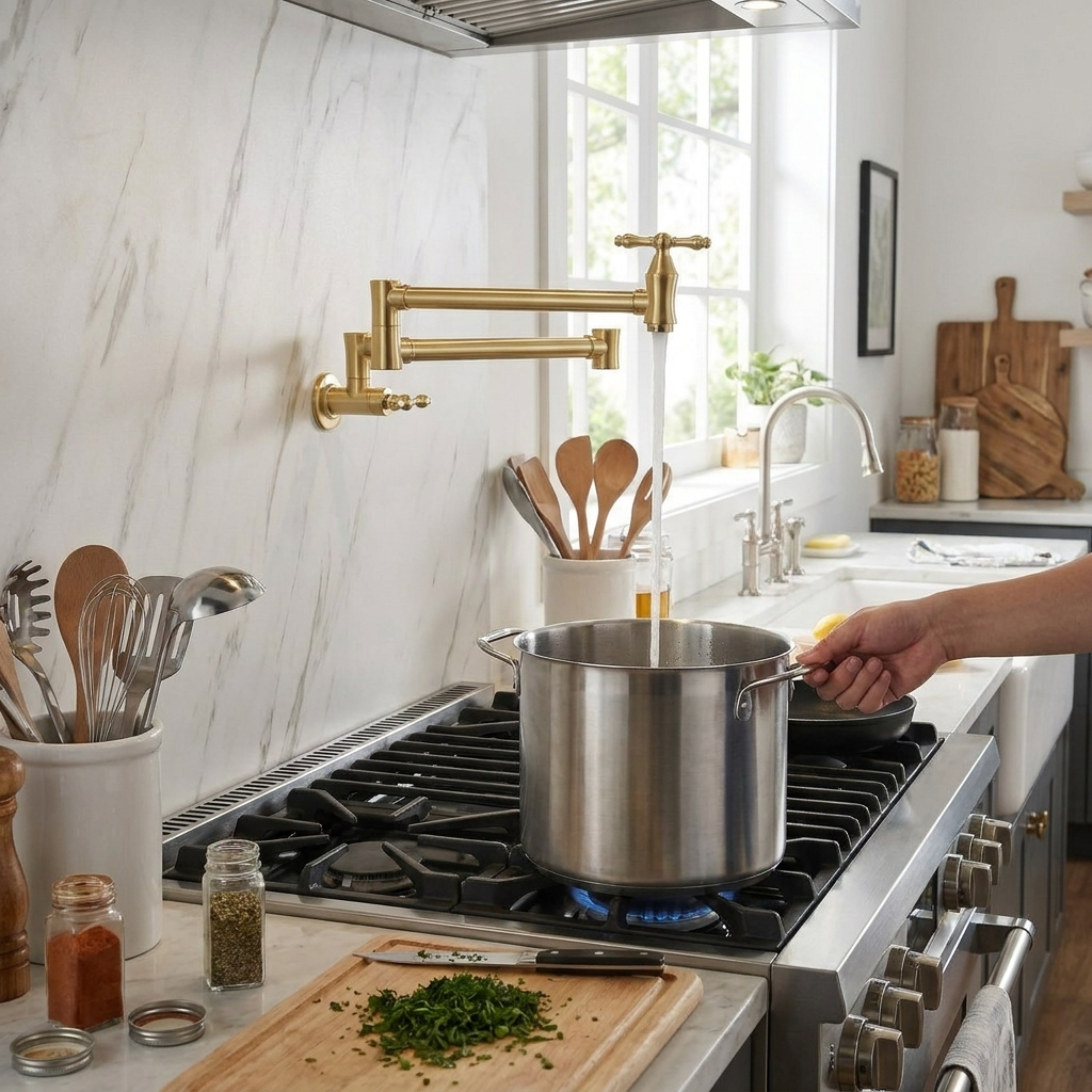 Kitchen Folding Faucet