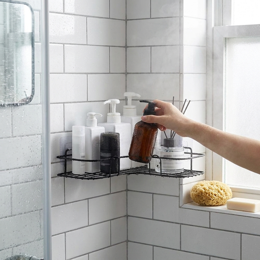 Wall Mounted Bathroom Shelf Shower Caddy Rack